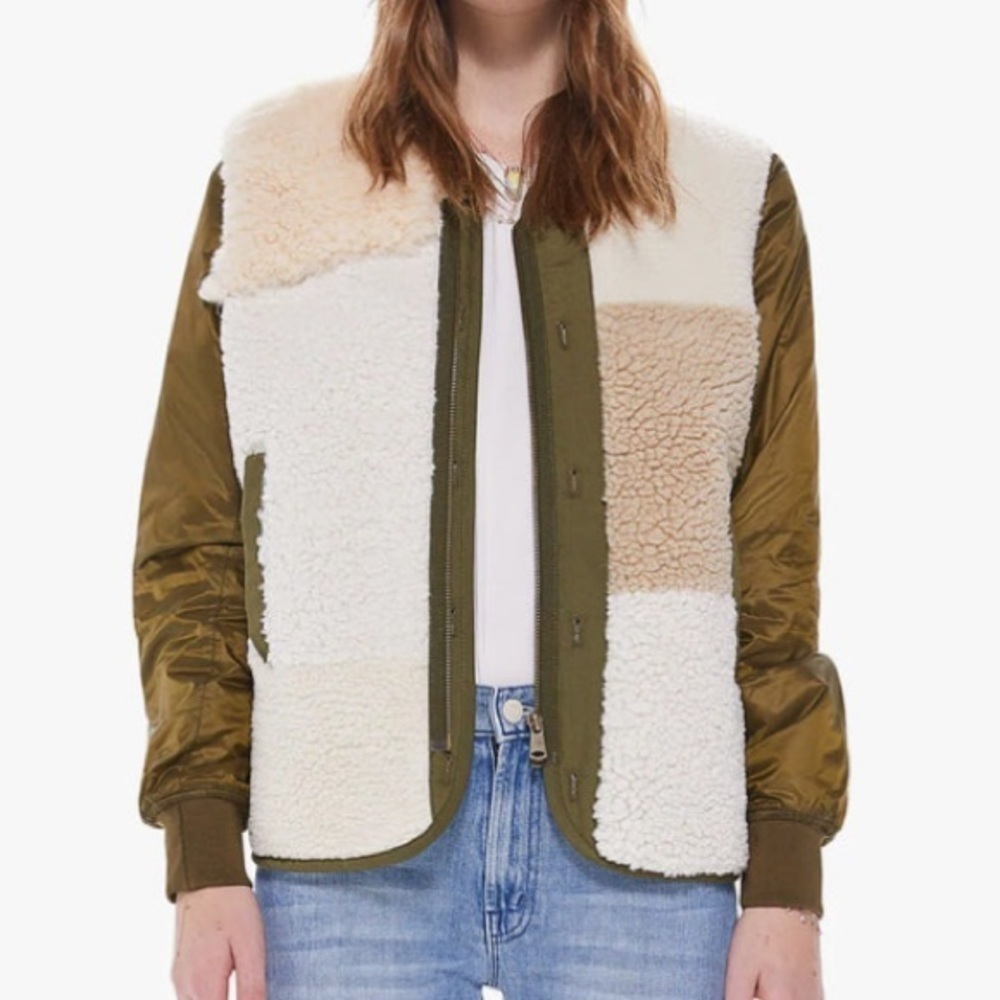 Mother The Inner Lining Jacket Odd Bits Small - image 1